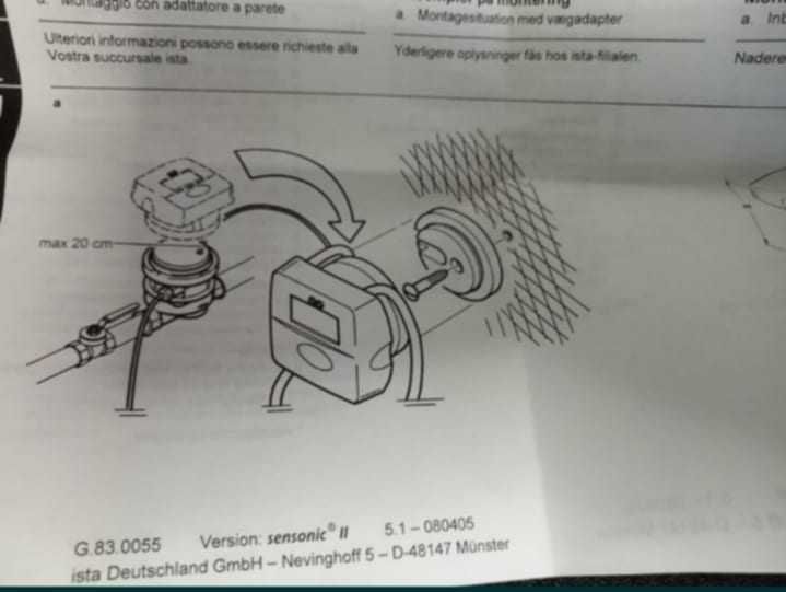 Contor de căldură direct compact pentru măsurarea energiei termice