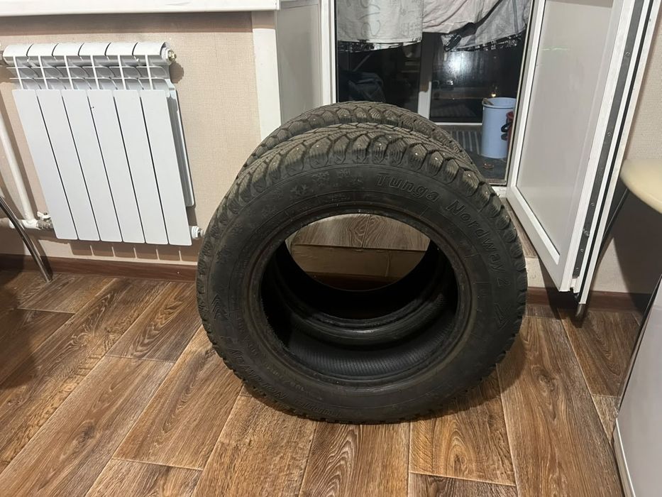 Зимние баллоны шипованные