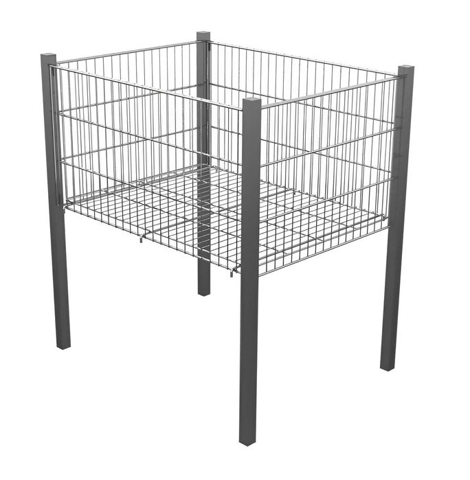 НОВО! Метален промо кош за магазини