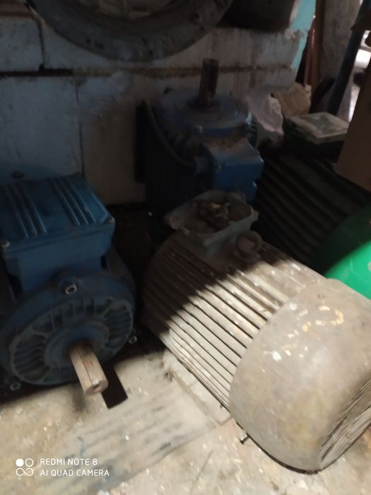 Электродвигателя, редуктора