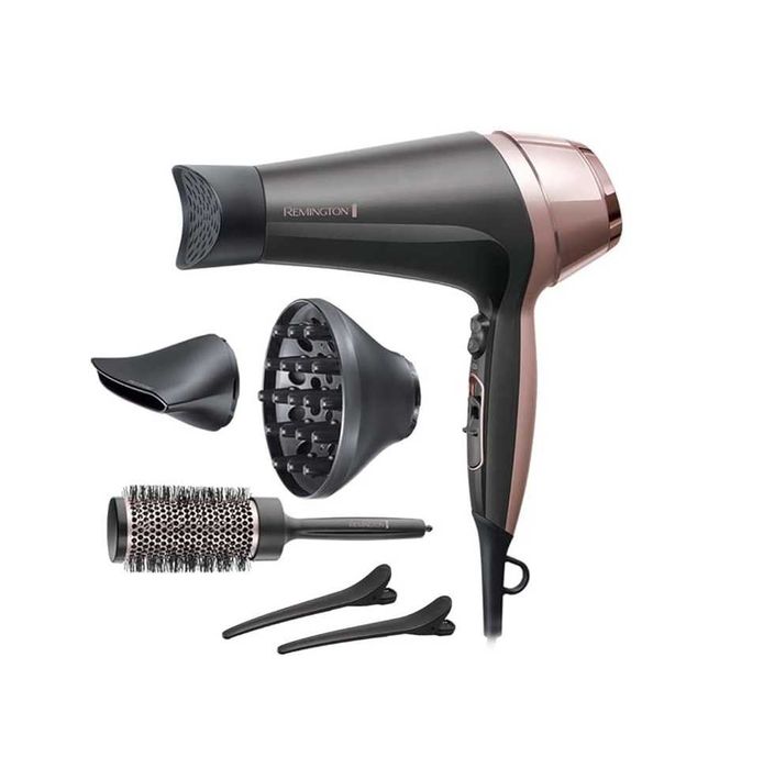 Сешоар за коса Remington Curl & Straight D5707 В комплект с четка и дифузер 2200W