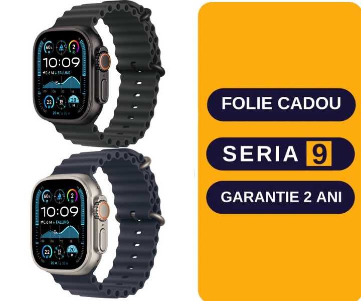 Apple Watch Ultra 2 / 49mm / Gps+ Cellular  / Black / Gray / Seria9.ro