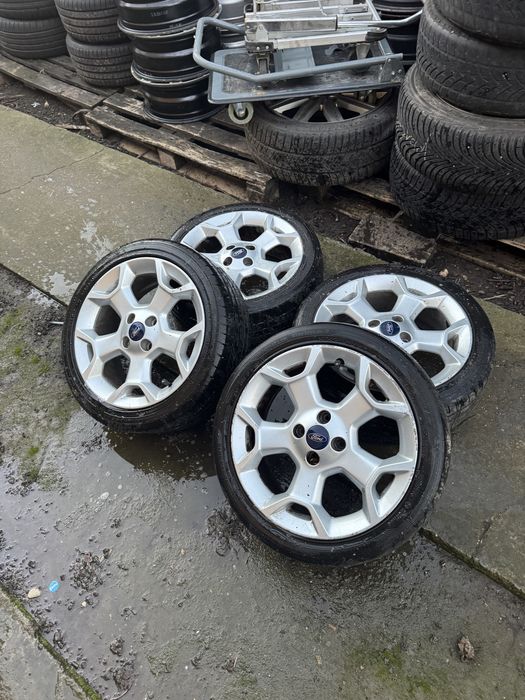 Vand set cauciucuri cu jante aliaj r15 4x98 Ford Ka r16 4x100 logan r1