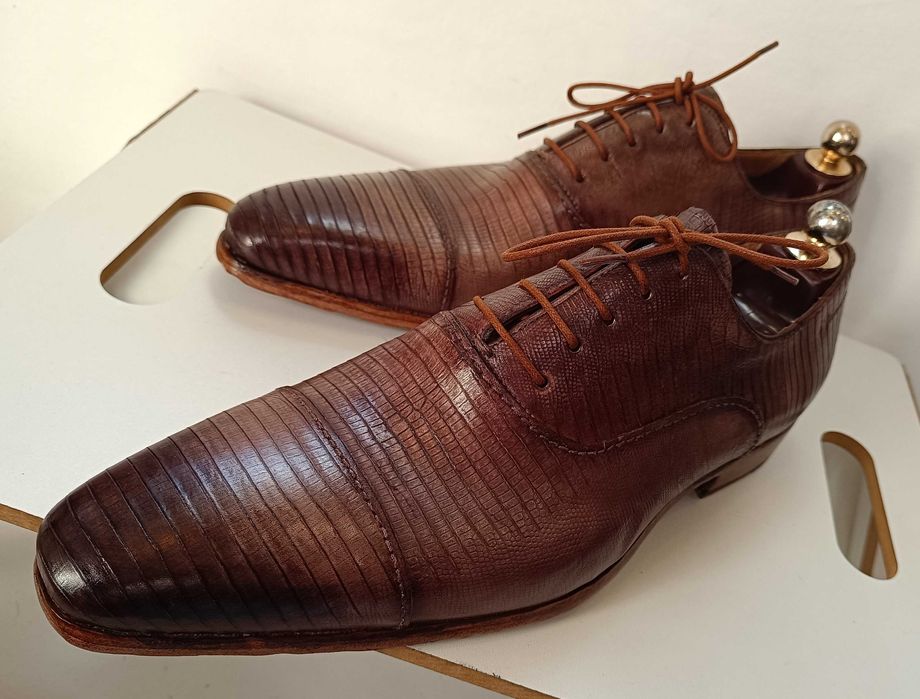 Pantofi de lux 43 43.5 44 44.5 45 45.5 46 GREVE NOI lucrati manual