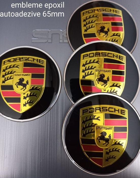 Porsche - set 4 capace pentru jante aliaj