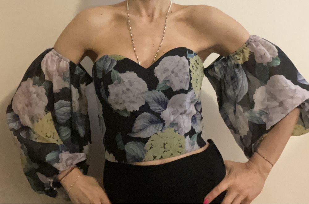 Бюстие BSB с прикачени ръкави