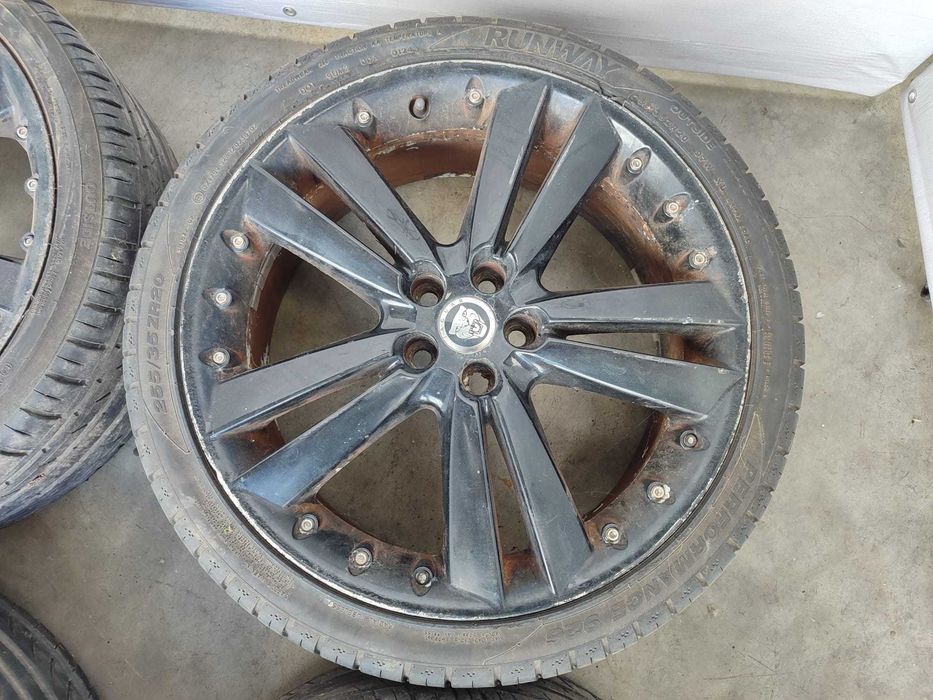 Set 4 Jante aliaj R20 5x108 255/35ZR20 Jaguar XF X250 8JX20CHX49.0 8W83-1007-EA 2013 / [2007-2015] / (12I)