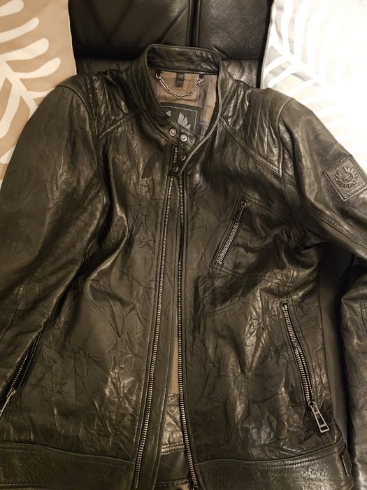 Geaca piele Belstaff marimea 52