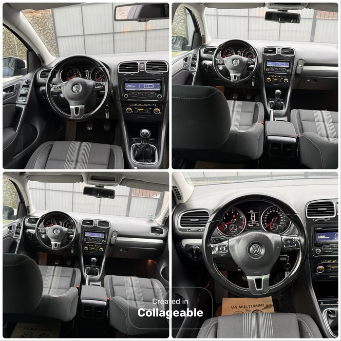 Volkswagen Golf 6 ~ Editie Match ~ Km 186000~ TUW ~ Istoric Ok