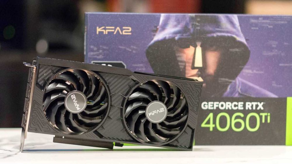 Placa video KFA2 Nvidia GeForce RTX 4060 Ti 8GB 1-Click OC doar local