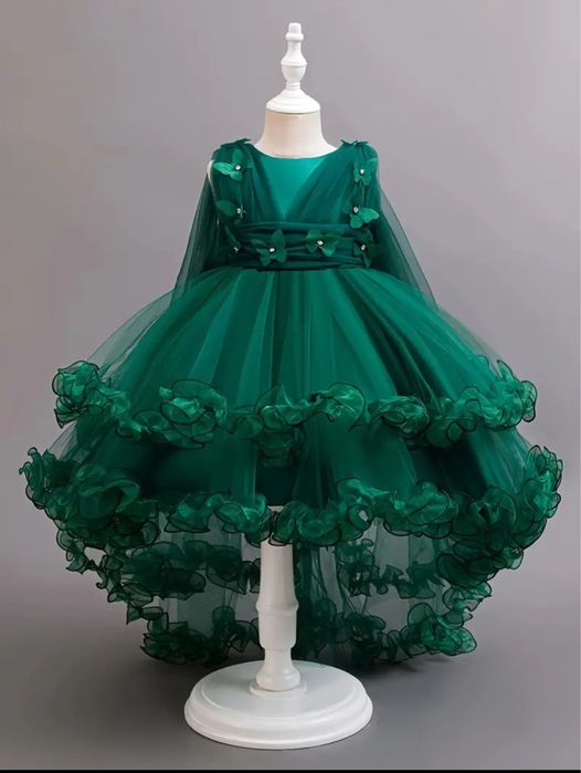 Платье Ёлочки и зайка.