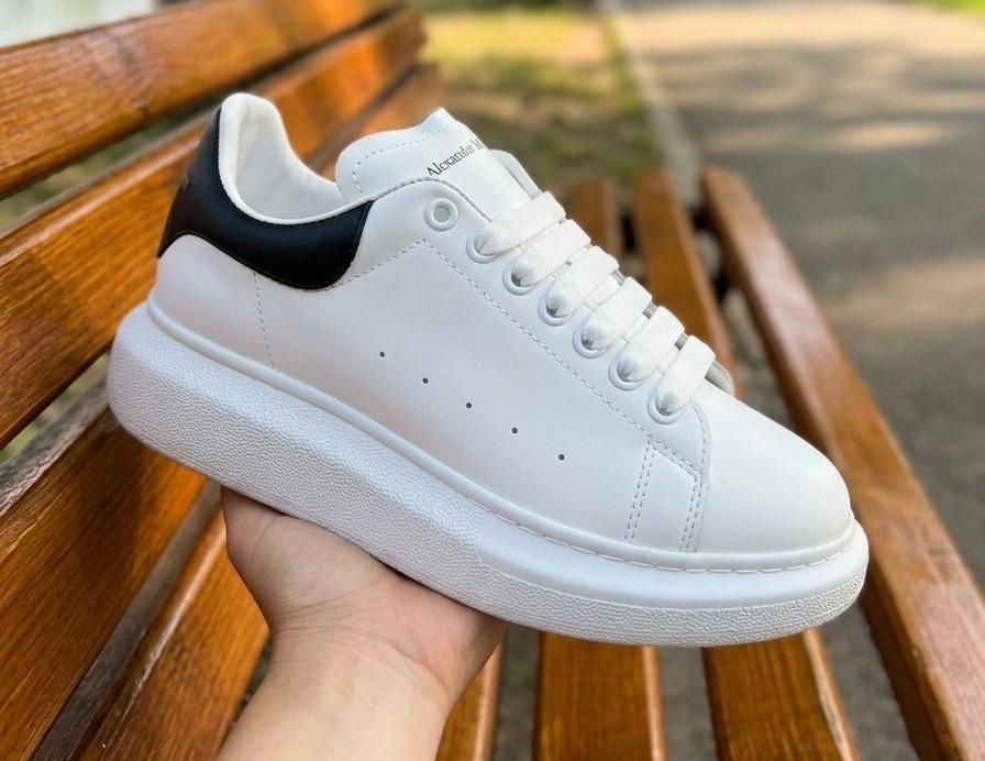 Adidasi Alexander McQueen Alb - Piele
