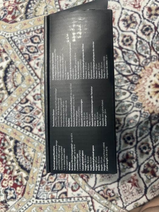 Продаю logitech pro x 60 lightspeed