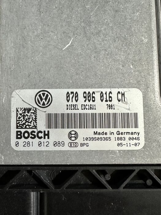 Calculator motor VW Phaeton 5.0 V10 : 070906016CM