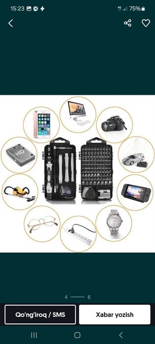 Atverka nabor sotiladi 115 nabor bor