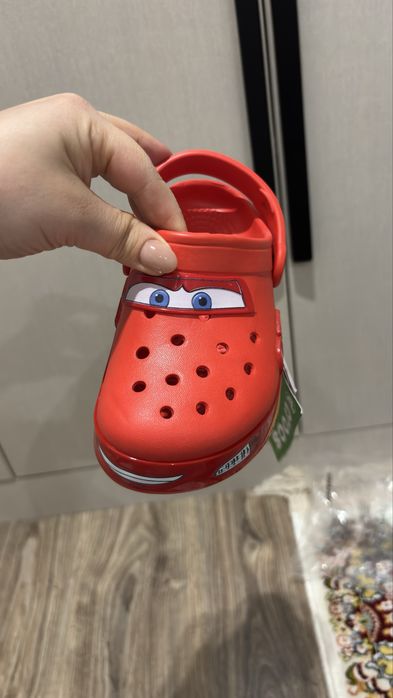 Кроксы Молния Маккуин Crocs lightning mcqueen