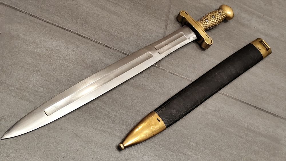 Пехотен Меч / Тесак / Гладиус / France 1831г.