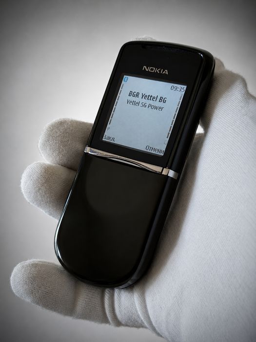 телефон Nokia 8800 Sirocco Black оригинален , Нокиа 8800 Сироко черен