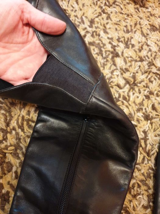 ghete cizme piele naturala 35-36