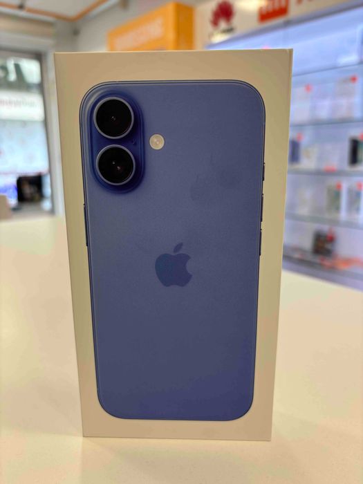 iPhone 16 128Gb Черен, Син,Зелен, Бял- Неактивиран 24м гаранция