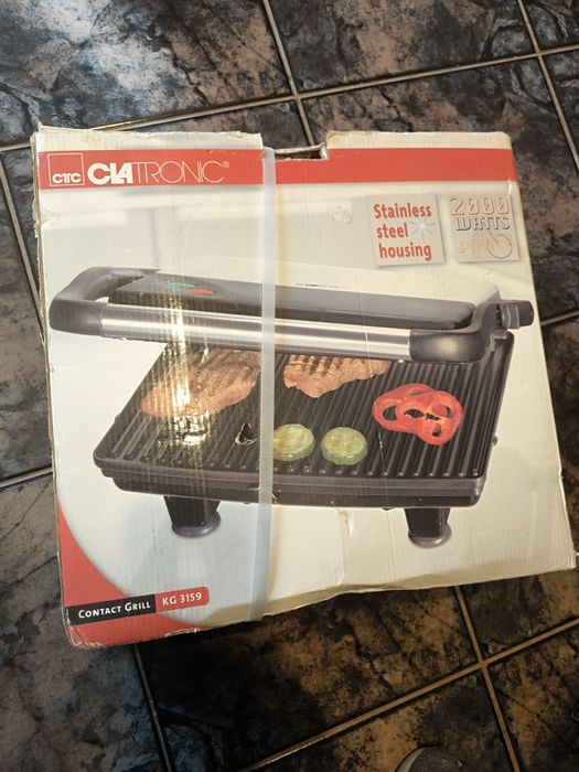 Контактен грил Clatronic KG 3159 – 2000W – чисто нов