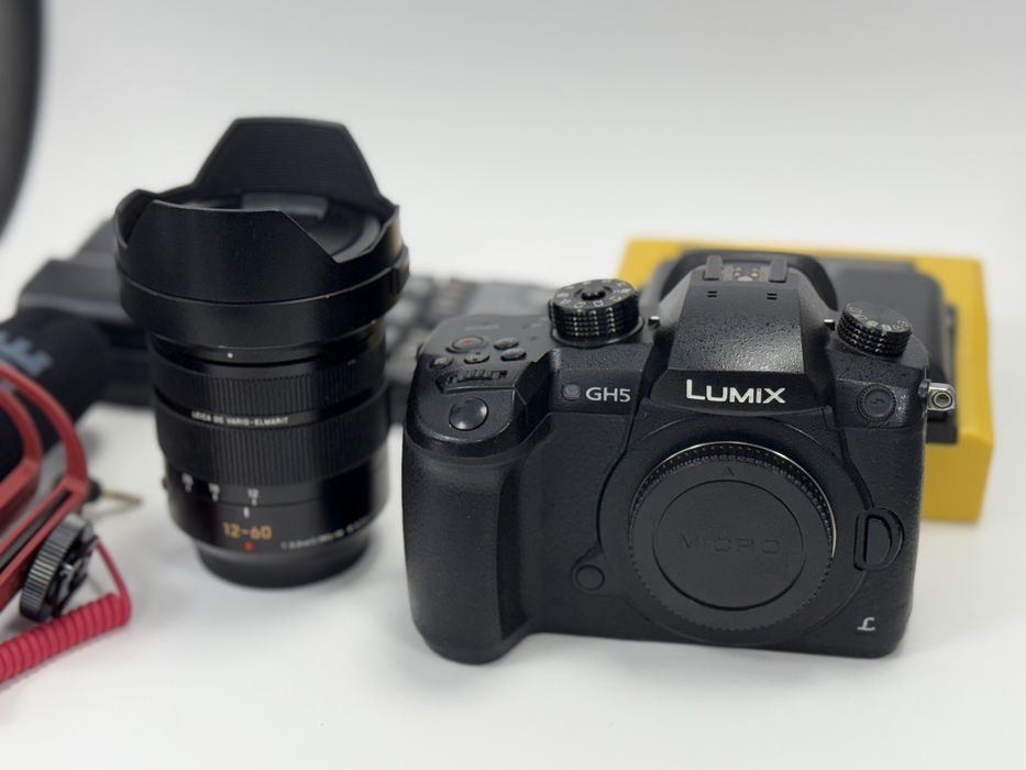 Фотоапарат Panasonik GH5 + обектив Panasonic Leica DG 12-60mm f 2.8-4