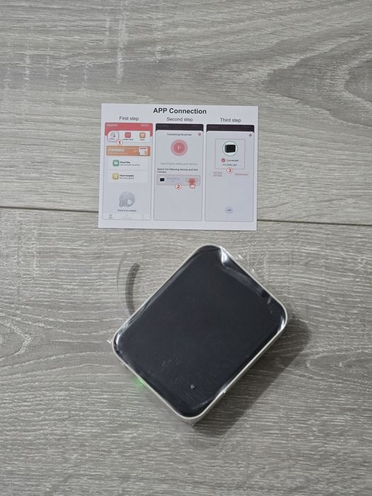 Imprimantă de etichete Pristar P15 Bluetooth, reîncărcabilă – albă