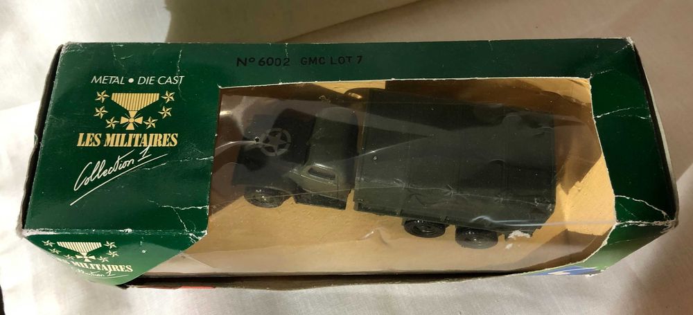 Macheta SOLIDO Camion Militar - GMC 2.5 TON 6x6 - franta-cutie-anii 70