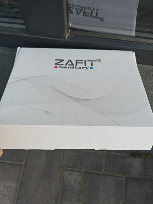 Baterie Lavoar ZAFIT Modernă – Design Cascadă, Negru Mat (Nouă)