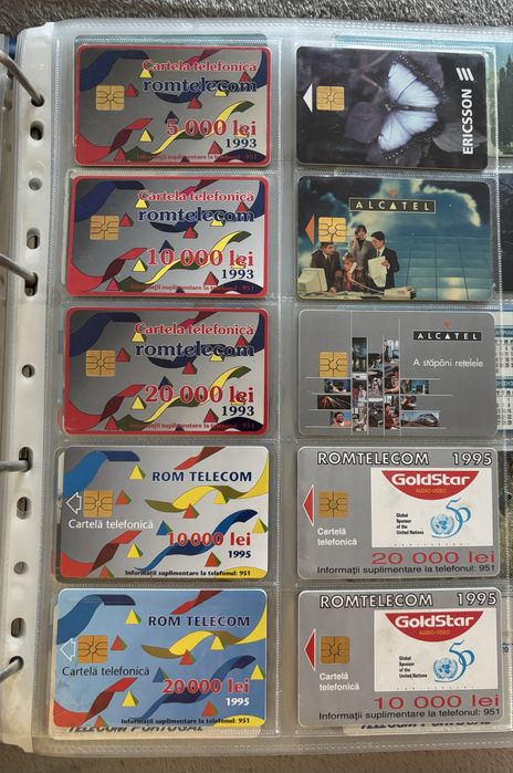 Colectie cartele telefonice