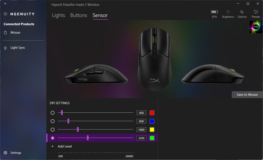 HyperX Pulsfire haste 2