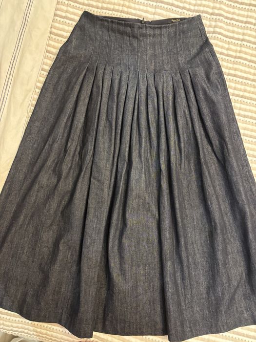 Massimo Dutti джинсовая юбка