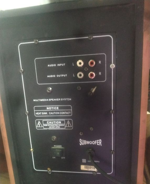 сабвуфер колонки