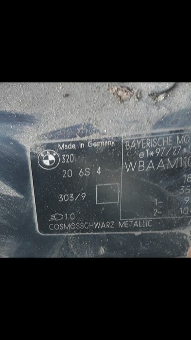 BMW 320i e46 m52b20ty  БМВ на части