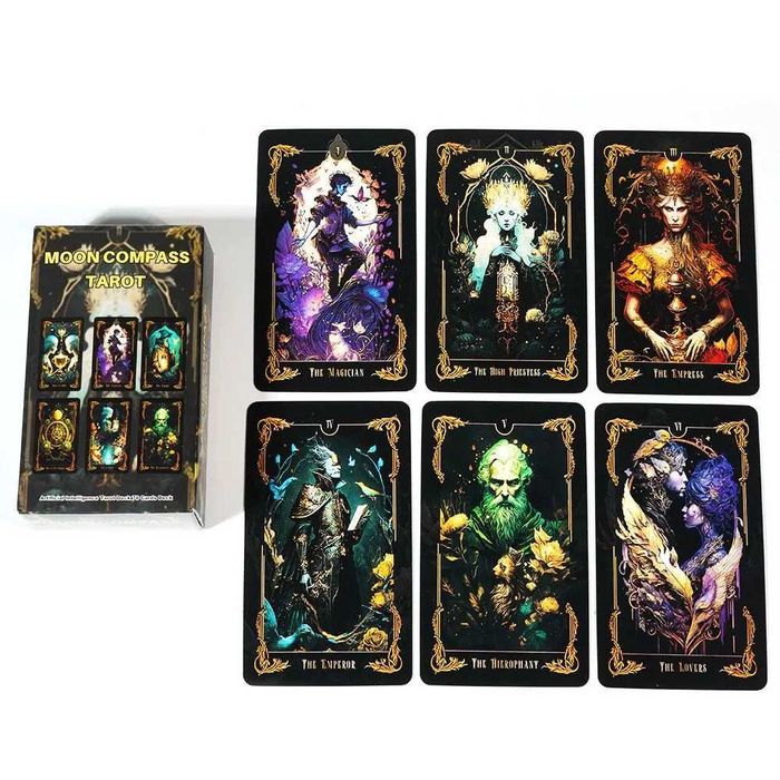 Таро. Moon Compass Tarot и Stained Glass Tarot