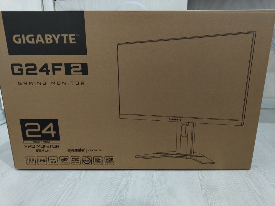Gigabyte G24F2 165Hz — на запчасти / восстановление