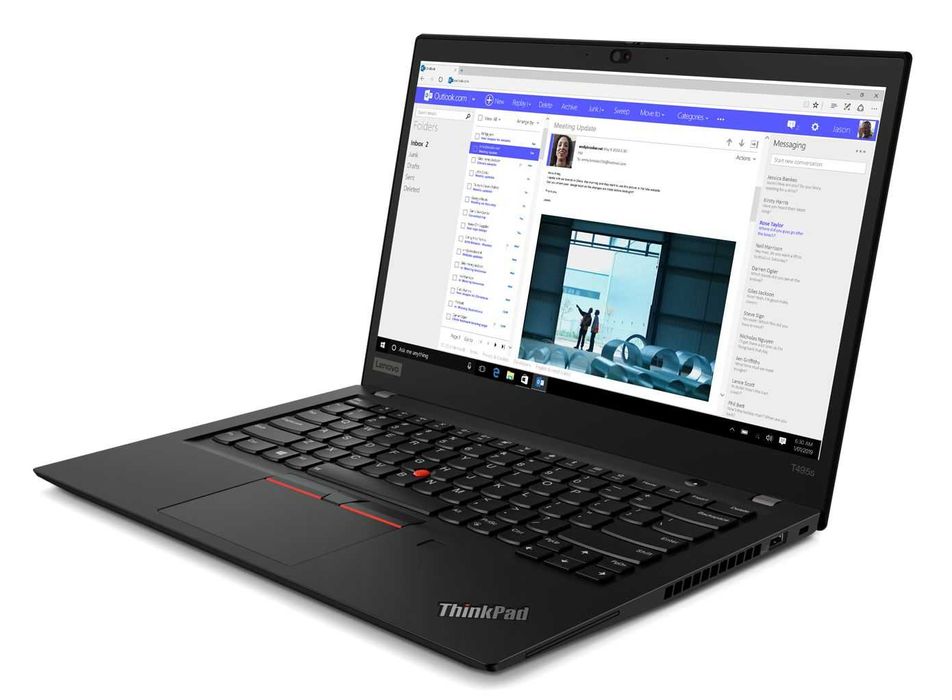Лаптоп Lenovo T495S Ryzen 7 3700U 16GB 512GB NVMe ГАРАНЦИЯ