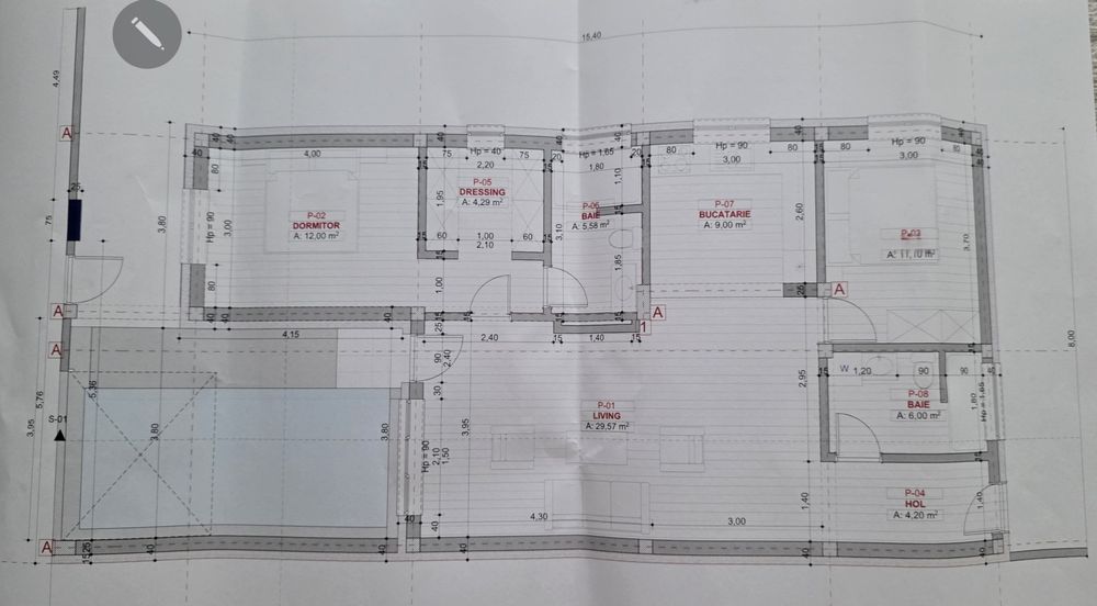 Vând teren în spate la Auchan Titan cu Autorizație de construire