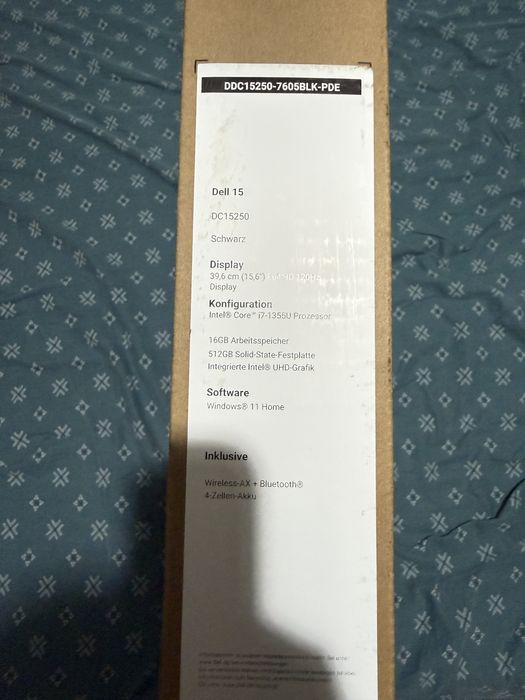 Laptop dell 15 nou