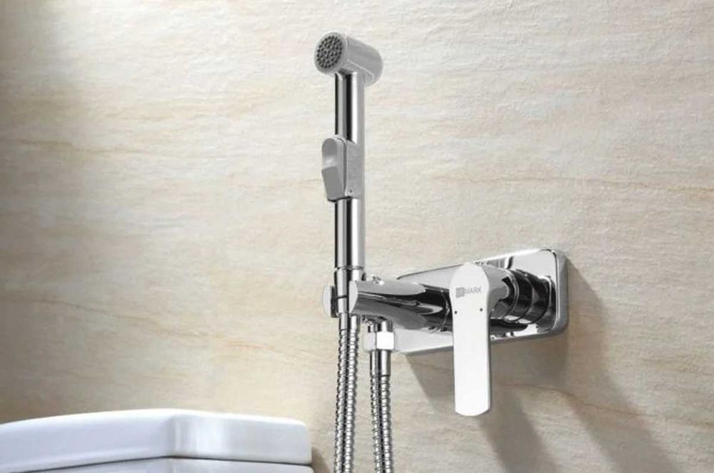 Хигиеничен душ за WC Jacob Delafon CÜFF E98100-CP –комплект със стойка