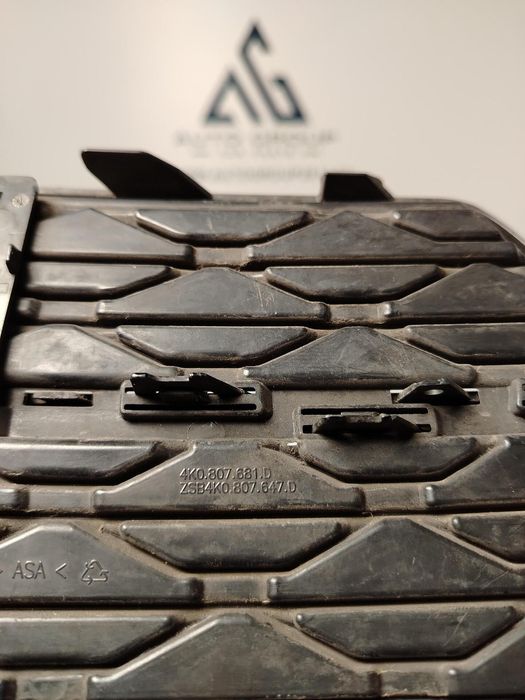 Лява решетка в броня за audi a6 c8 4k - 4k0807647d