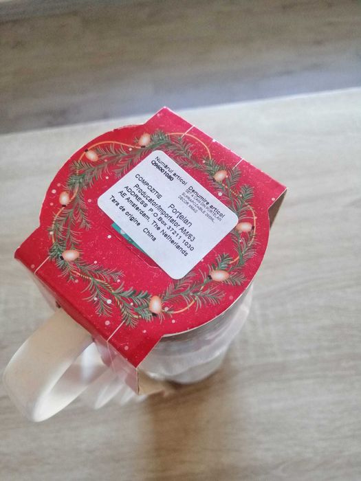 Set 4 cani cu tematica de Craciun