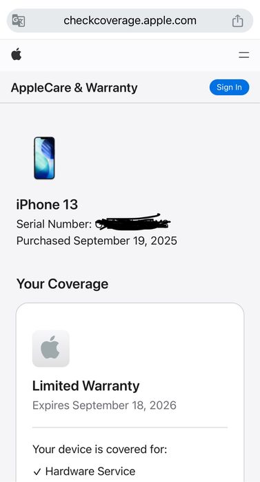 Новый iPhone 13 128gb