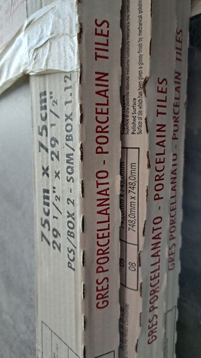 Gresie Portelanata -  6 placi ( pieces )