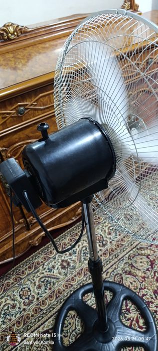 Ventilator shomoli zoʻr beradi