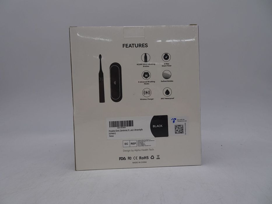 Periuta de dinti electrica, JTF Sonic, P200 6 capete de periuta