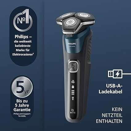 Самобръсначка за мокро и сухо  с технология Philips SkinIQ S5889/50