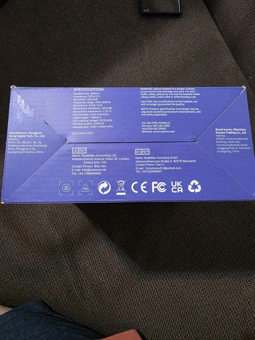 Casti gaming Ozeino ZW2