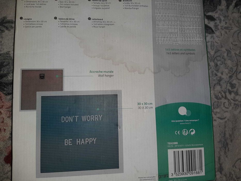 Tabla pentru mesaje motivationale