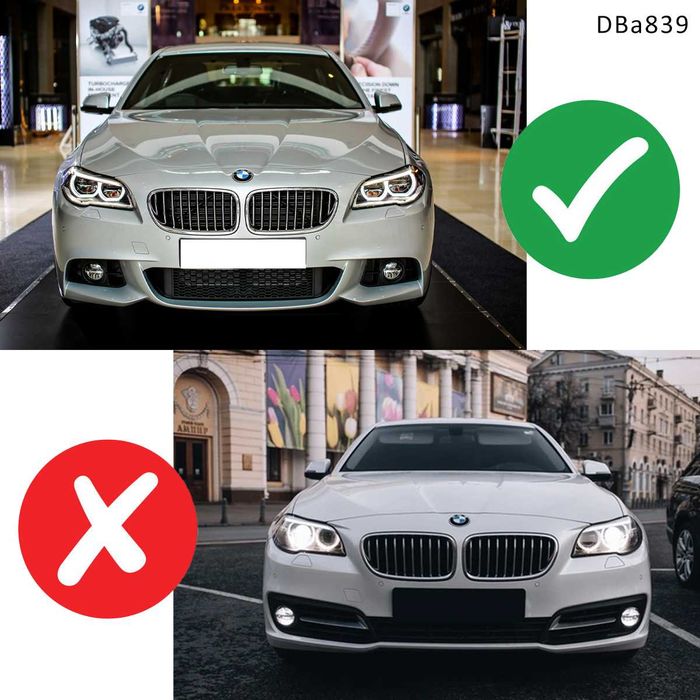 Лип спойлер предна броня BMW М 5 серия F10 бмв ф10 тунинг черен нож